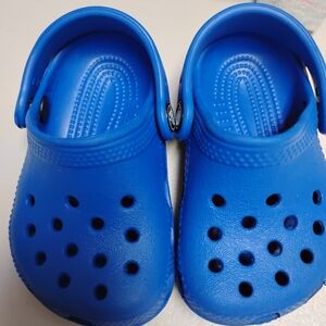 CROCS Kids Bright Blue Sandals